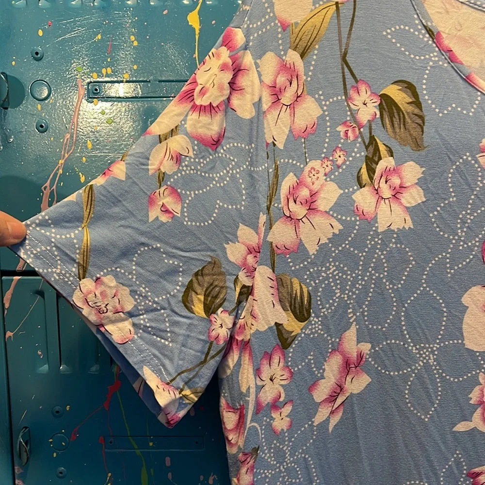 DB MOON floral Dress. 3XL. CL03 - Picture 4 of 10